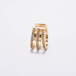 Earcuff Dorado Brillante