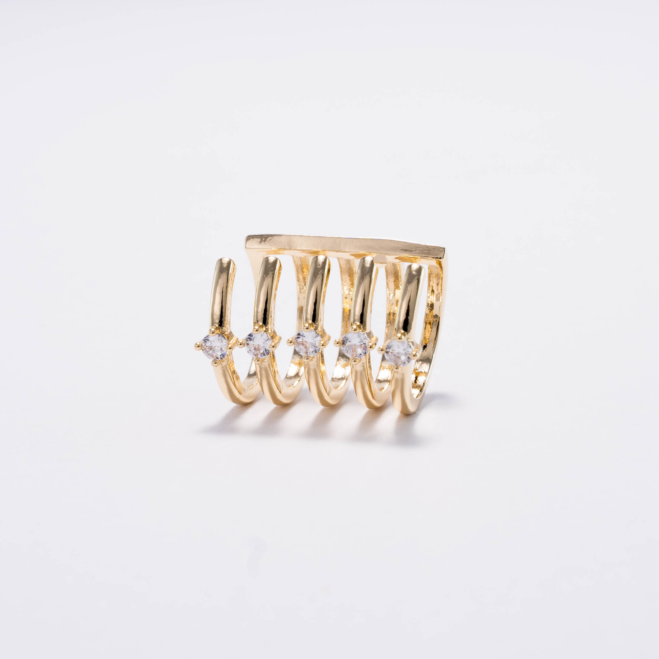 Earcuff De Filas Dorado