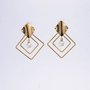 Pendientes Geométricos Dorados