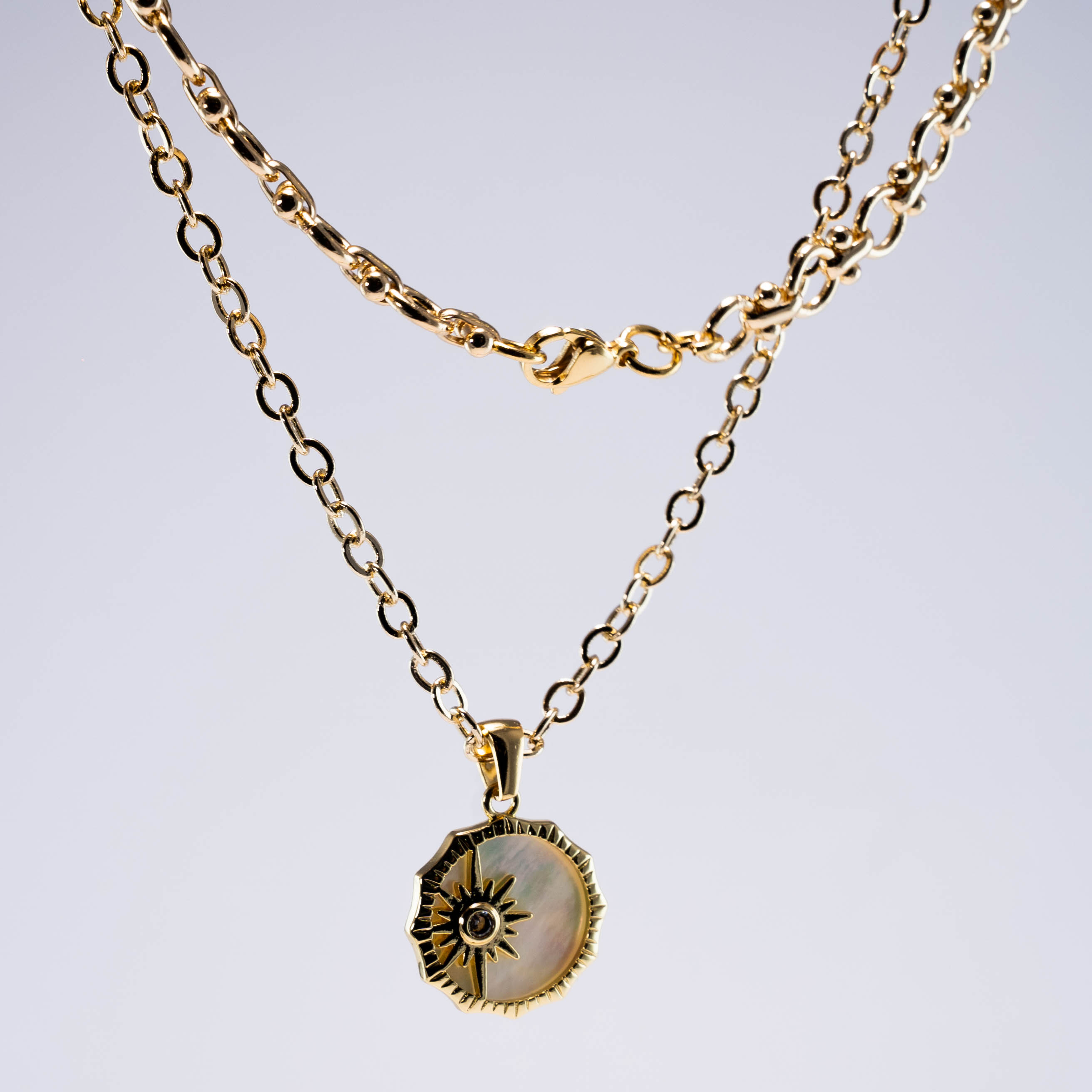 Collar De Perla Celestial