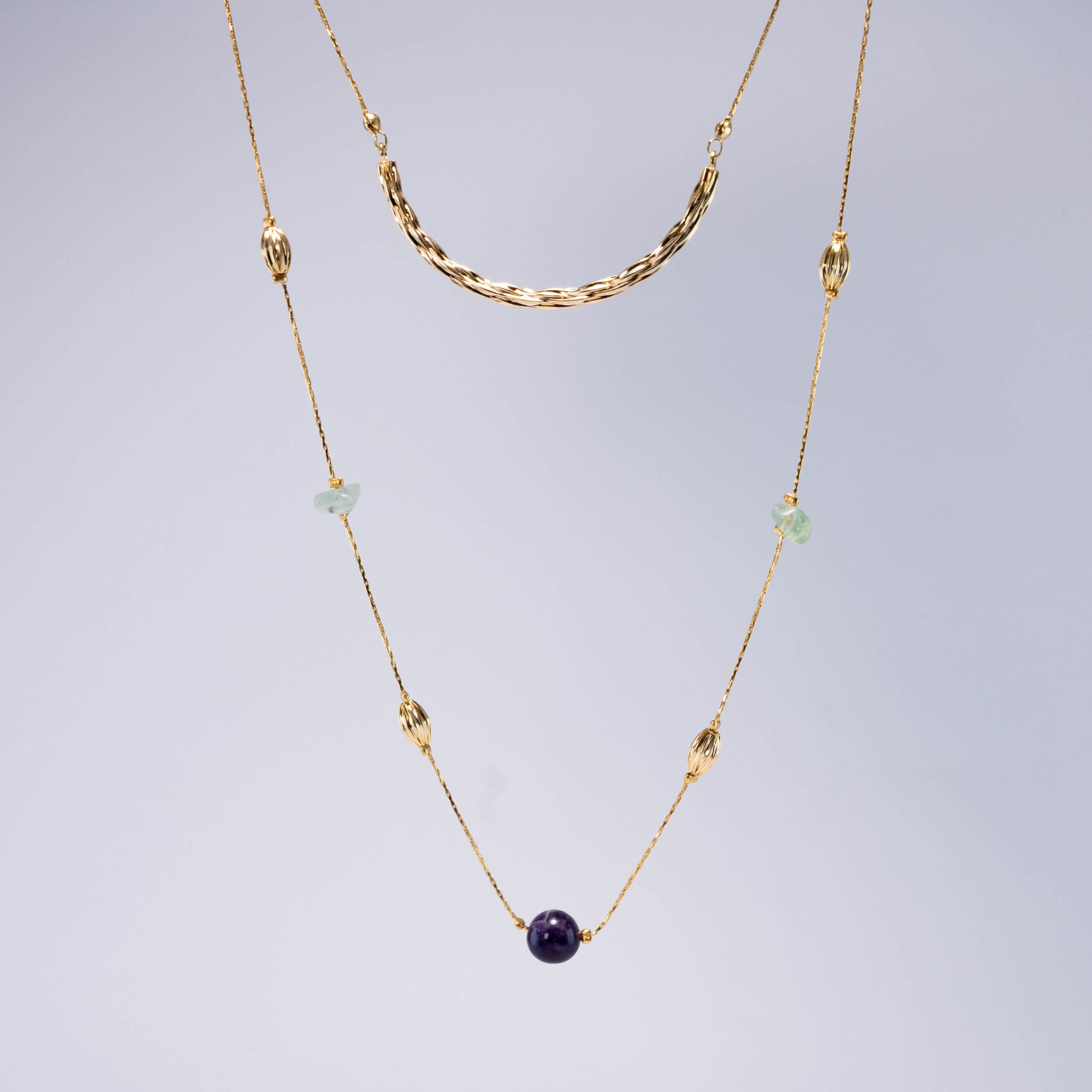 Collar Delicado De Piedras