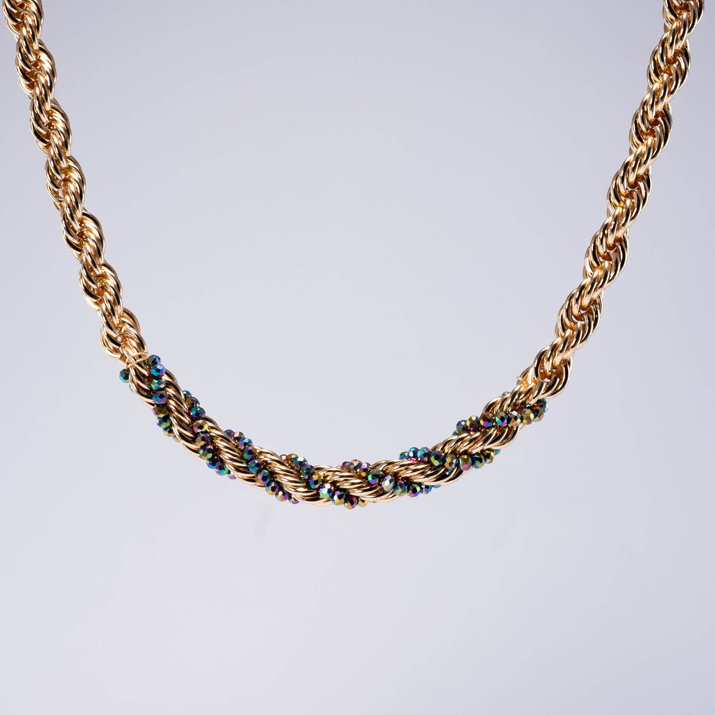 Cadena Dorada Entrelazada