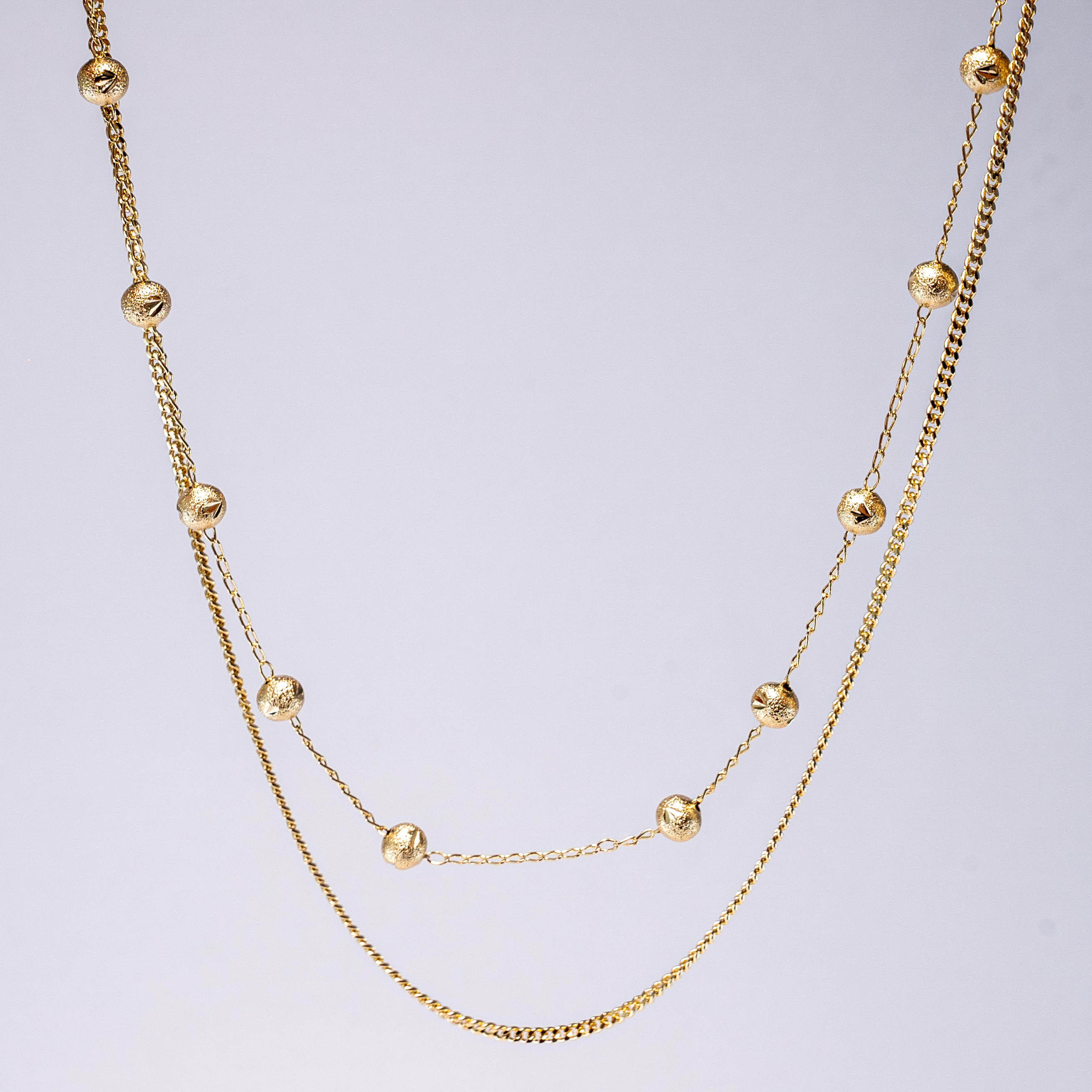 Collar Doble Texturizado