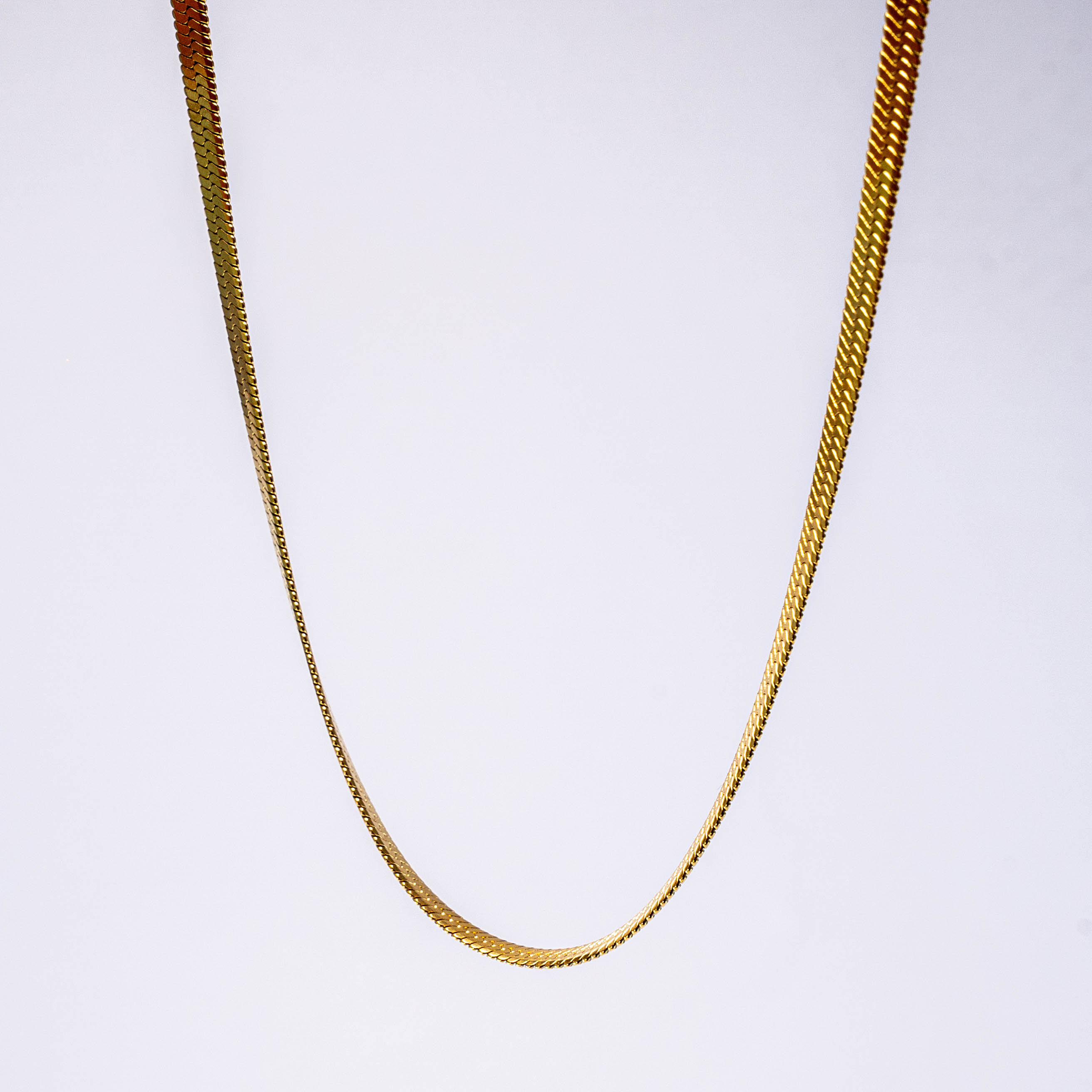 Cadena Serpiente Dorada