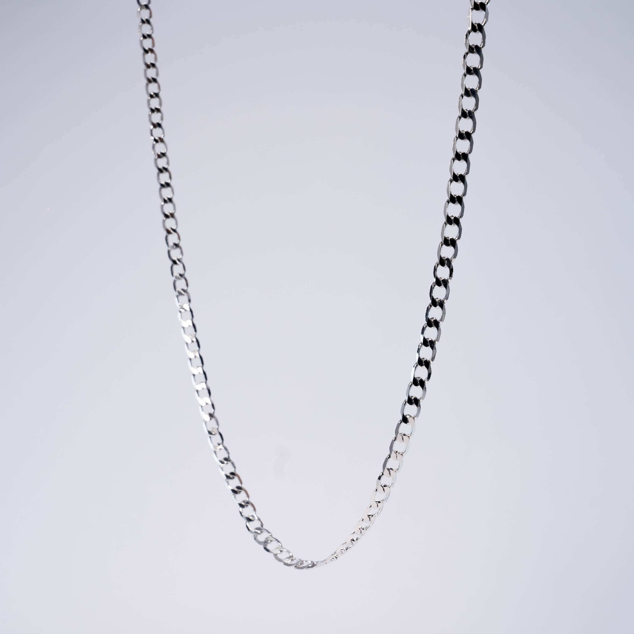 Cadena Ovalada Color Plata