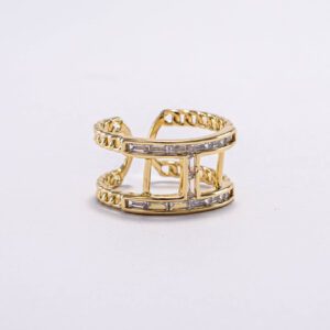 Anillo Abierto Doble