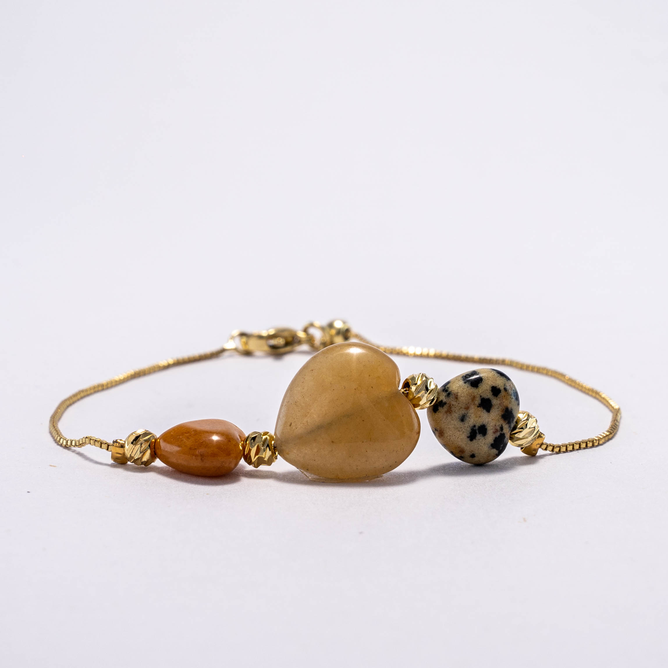 Pulsera De Corazón Natural