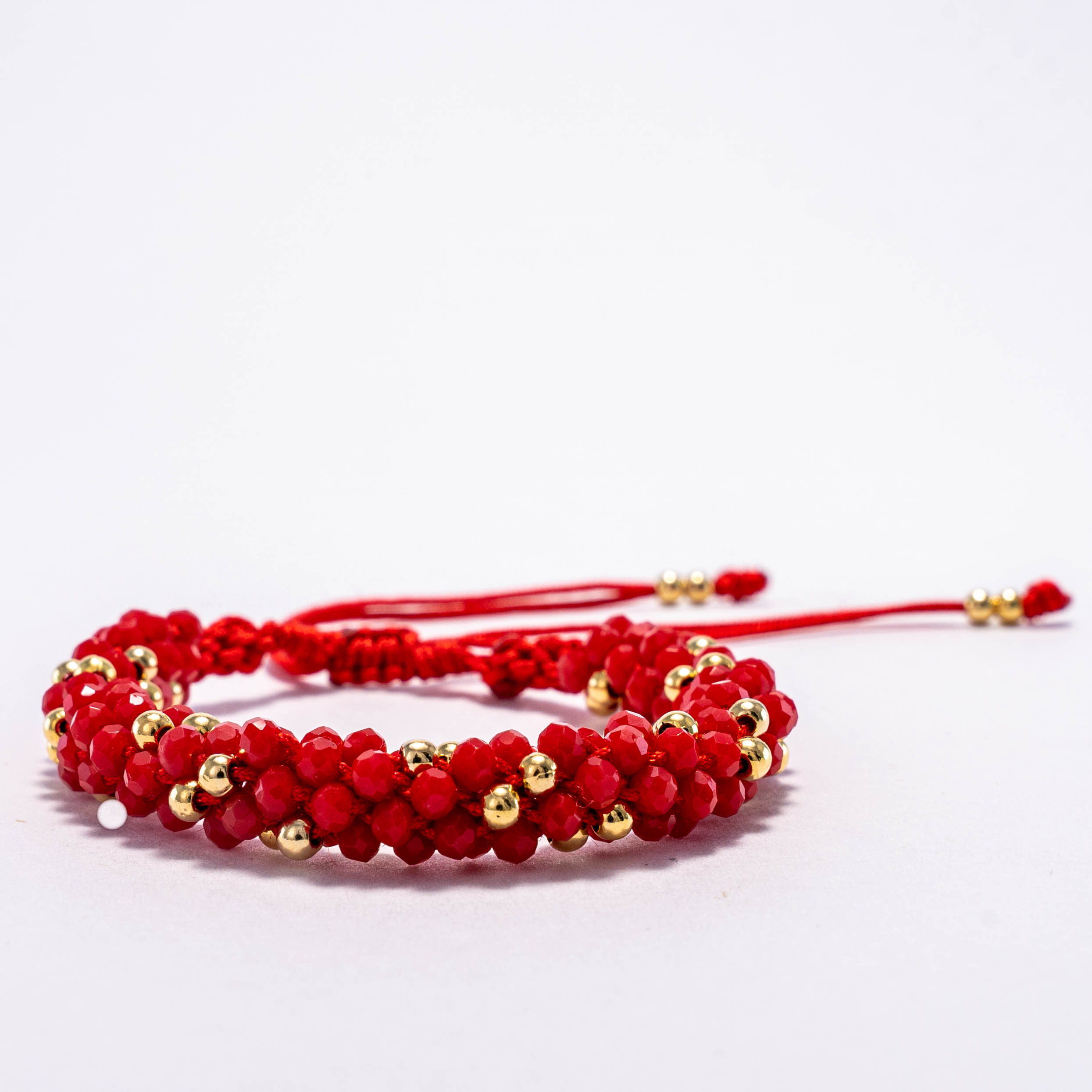 Pulsera De Coral Rojo