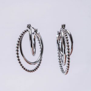 Aretes De Aro Triple