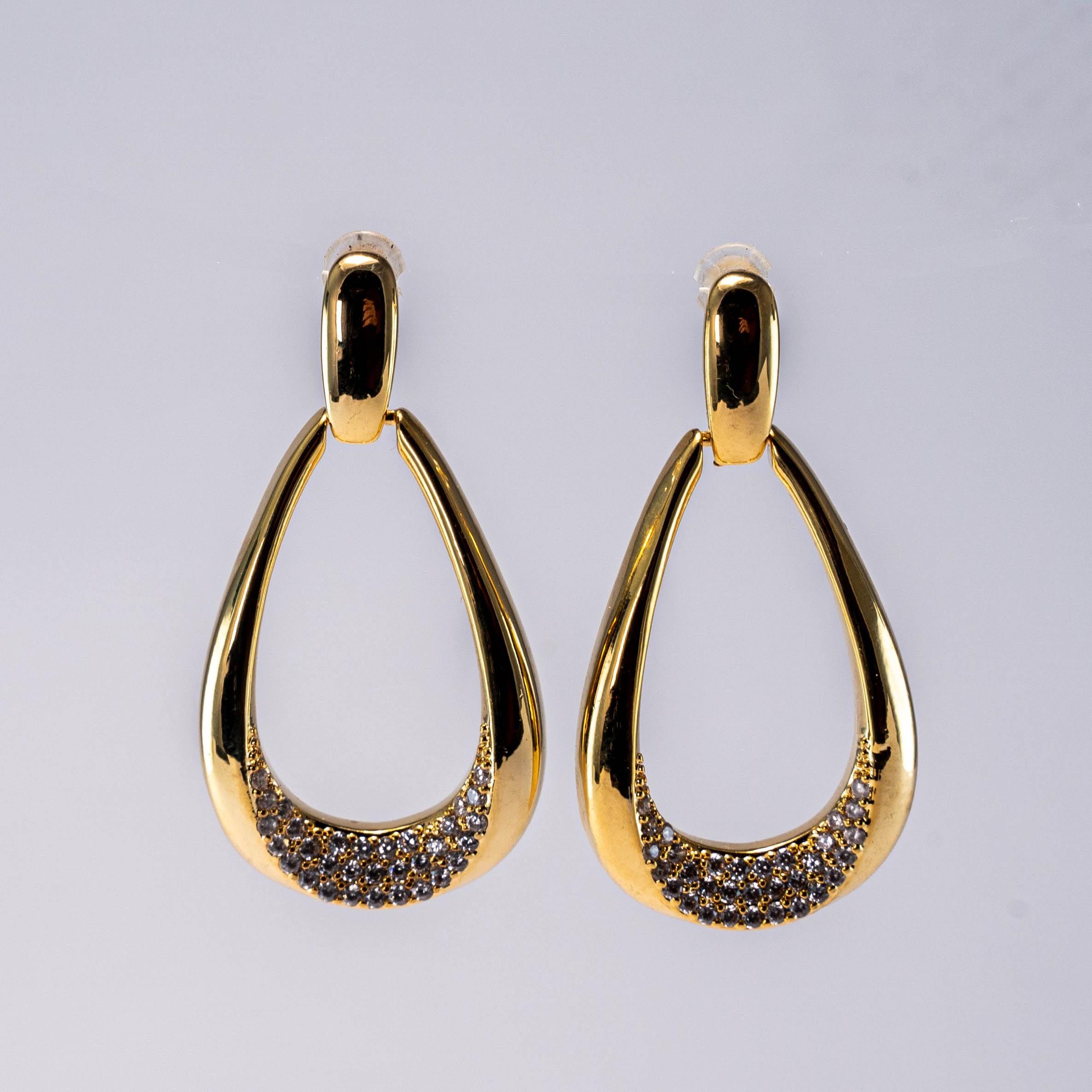 Aretes Lagrima Dorado
