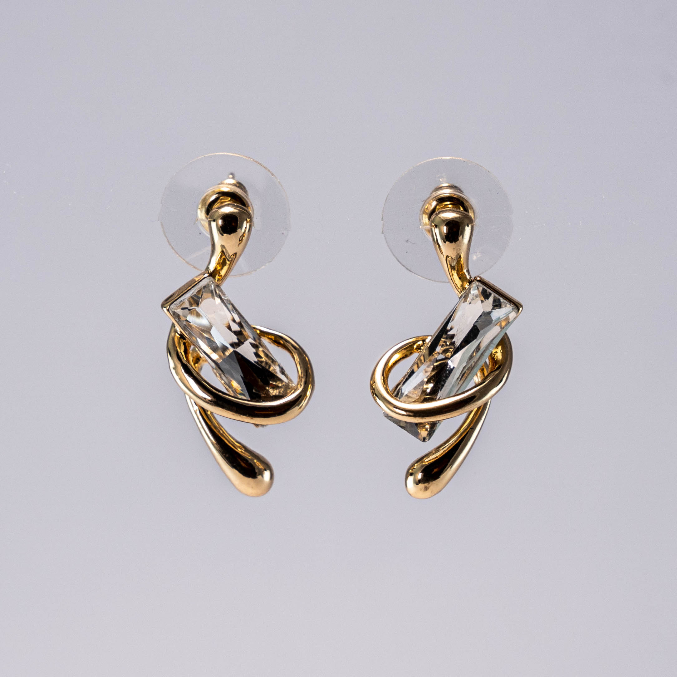 Aretes De Cristal Orgánico