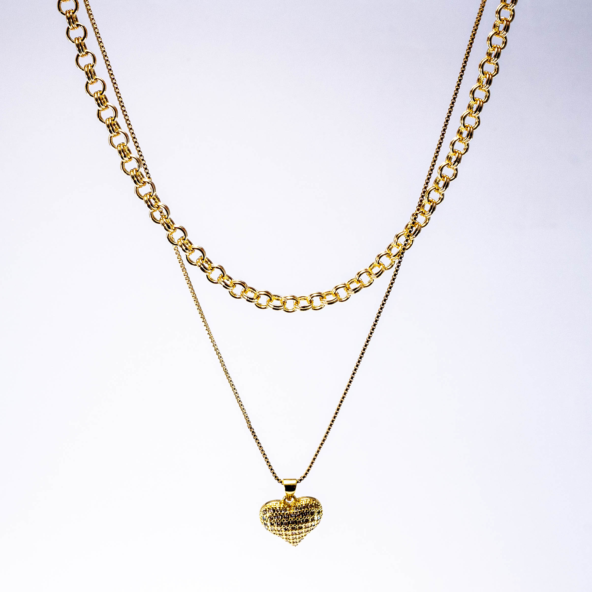 Collar Doble Romantico