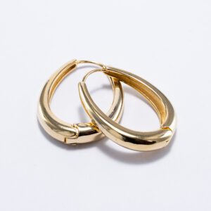 Aretes Ovalados Minimalistas