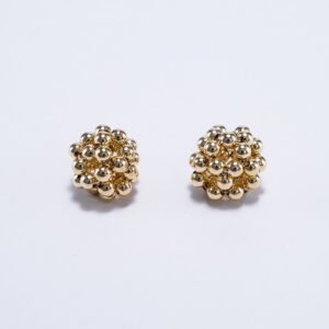 Aretes De Flor Dorados