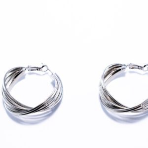 Aretes De Aro Cruzado