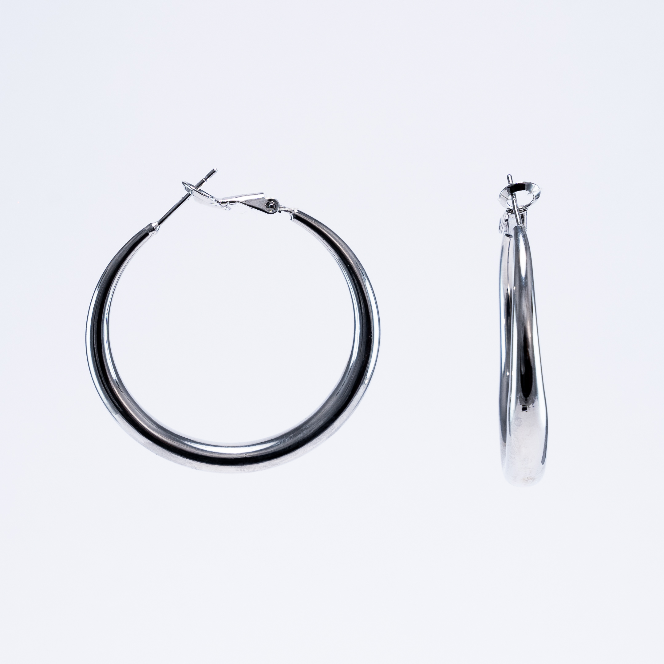 Aretes De Aro Plateados