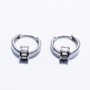 Aretes De Aro Con Circonitas