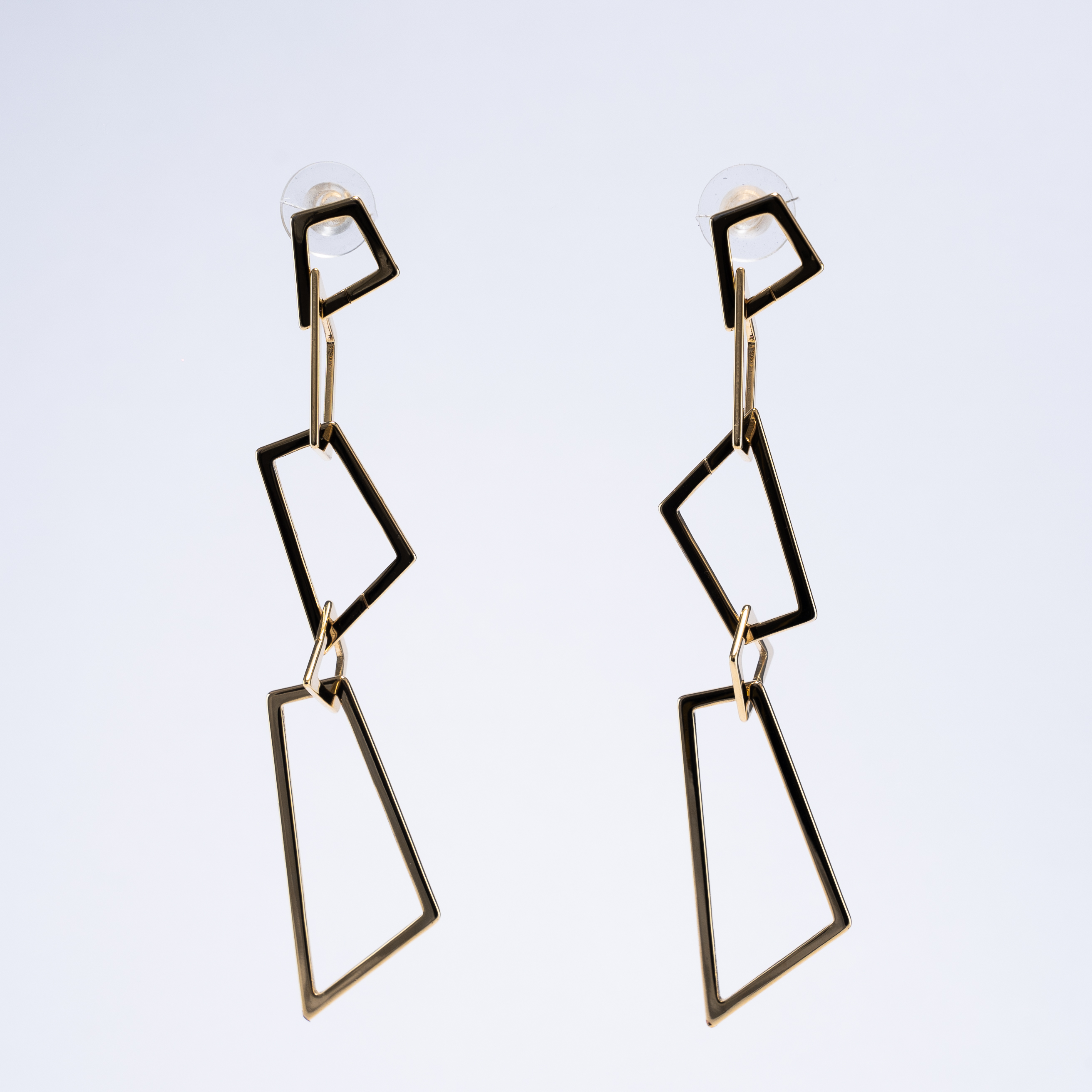 Aretes De Eslabón Geométrico