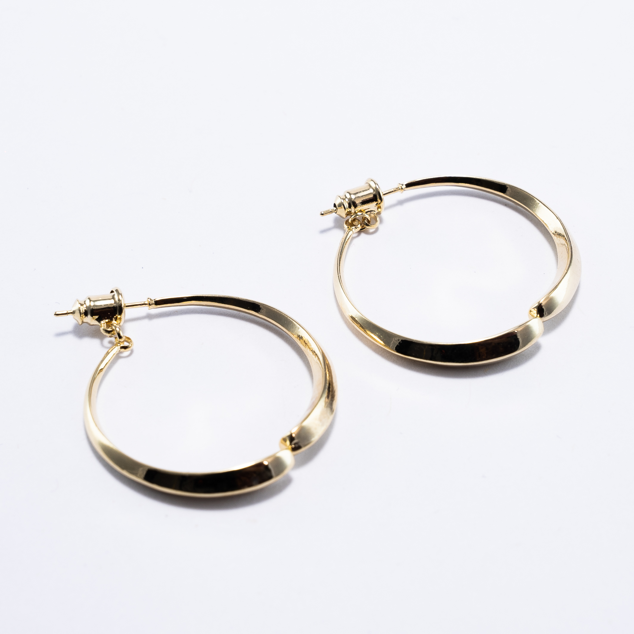 Aretes De Aro Discontinuos