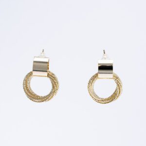 Aretes Circulares Tipo Cuerda