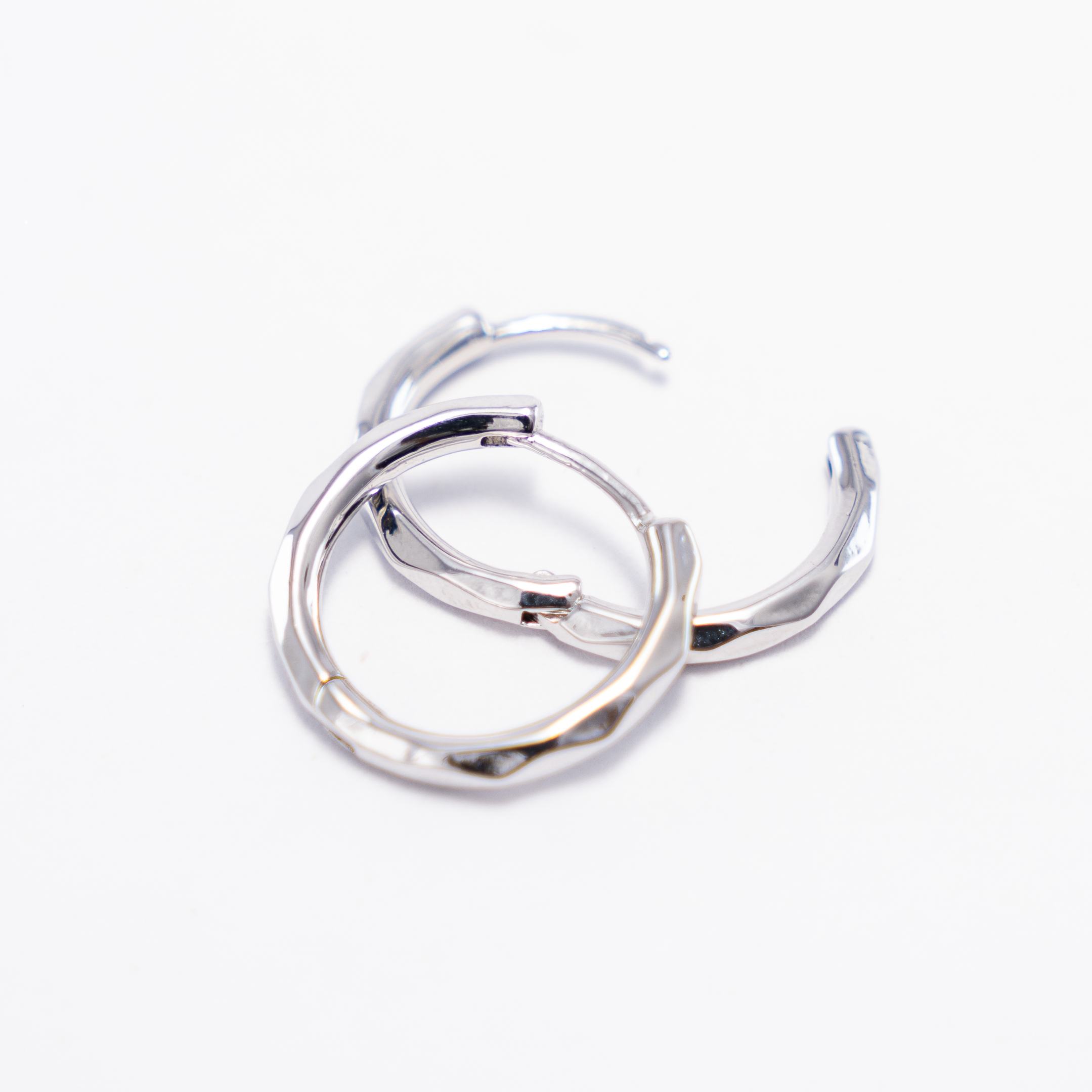 Aretes De Aro Irregulares