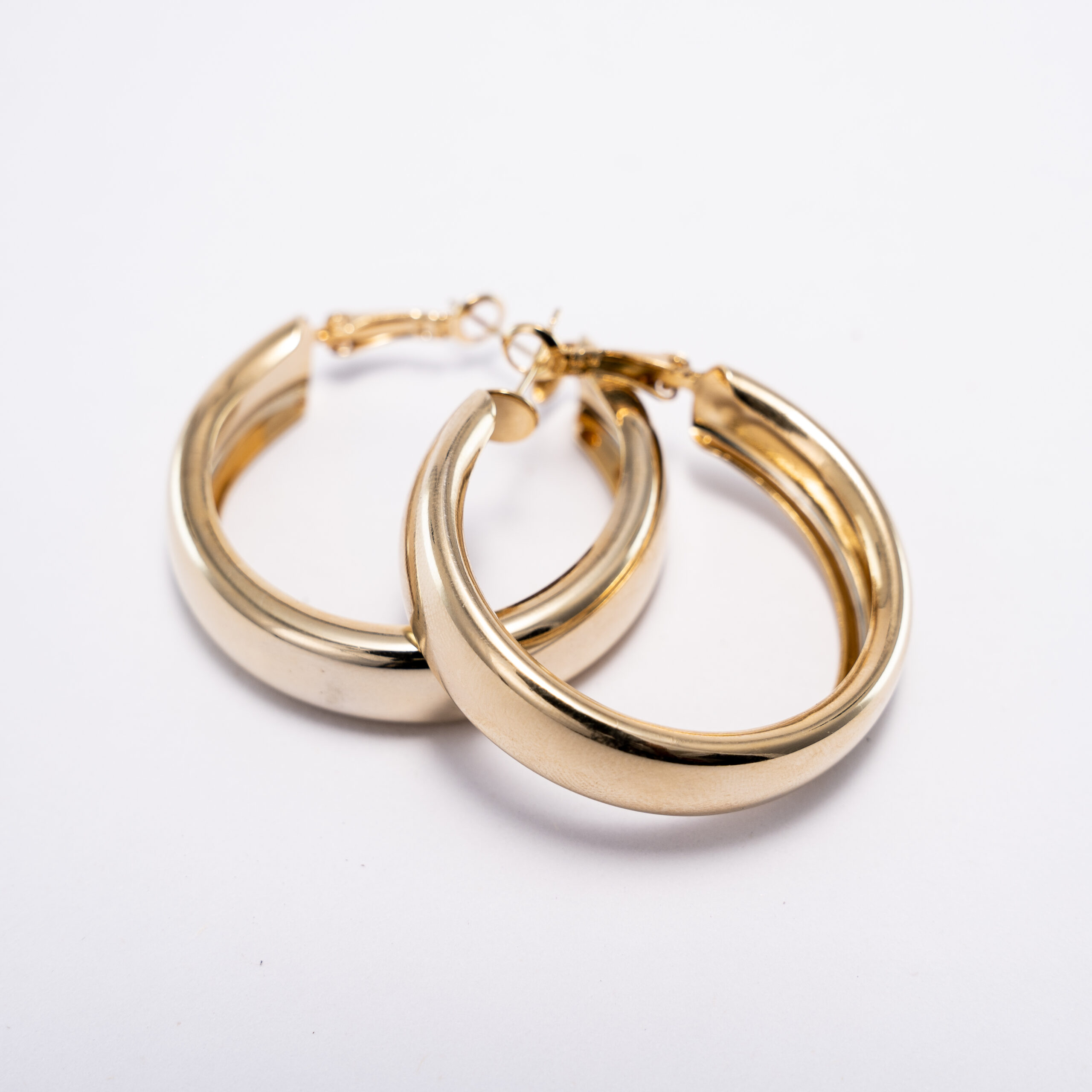 Aretes Circulares Dorados