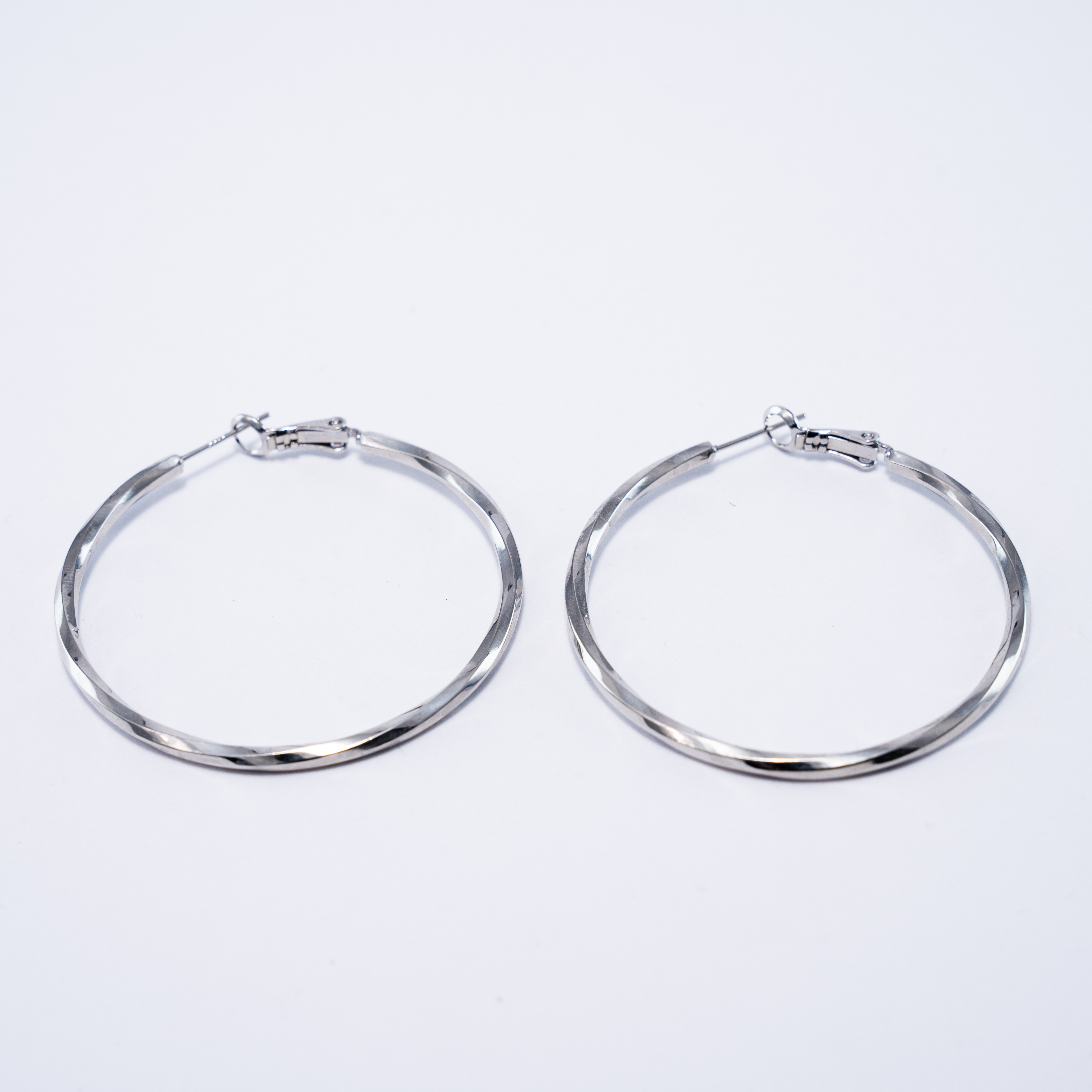 Aretes De Aro Plateados