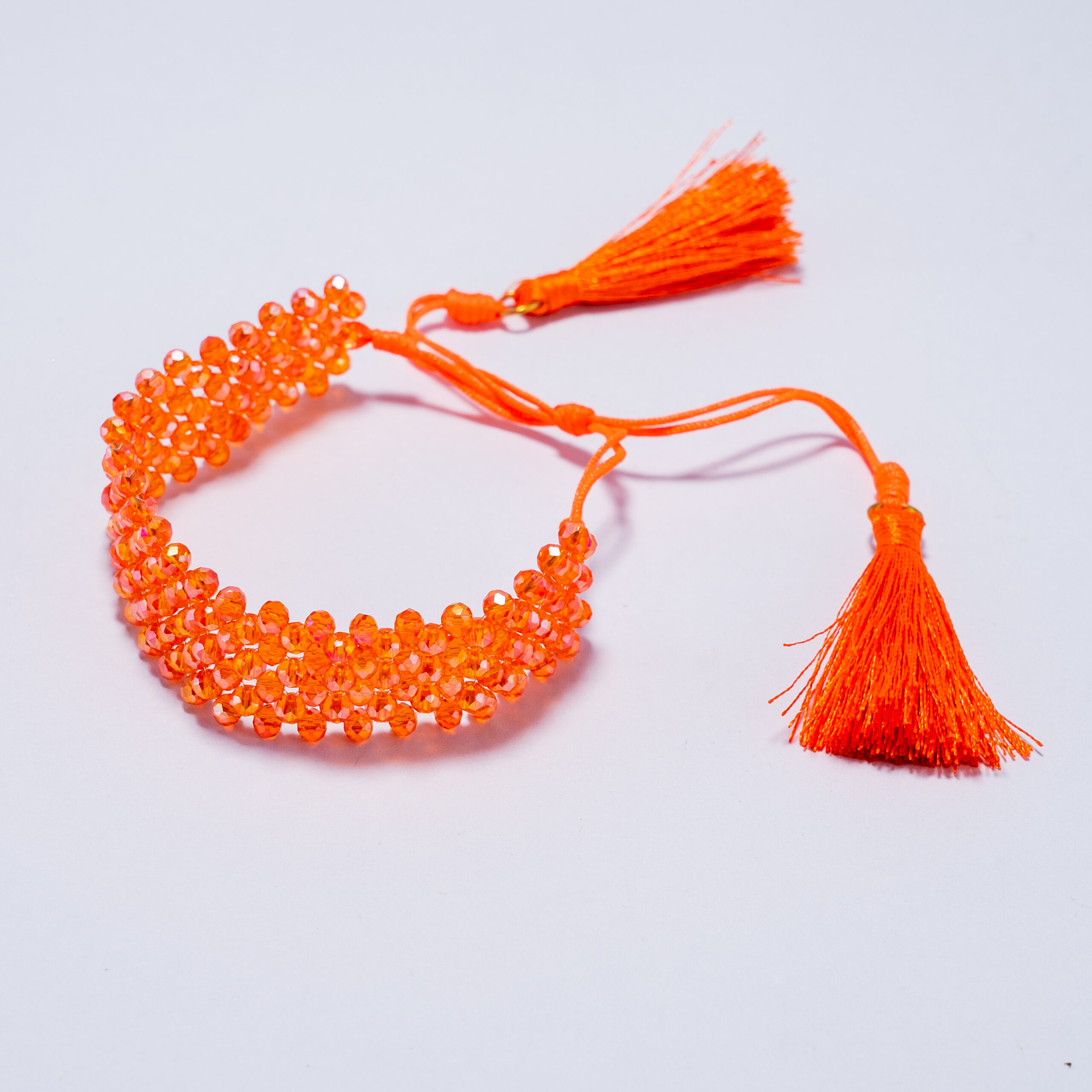 Pulsera ajustable naranja