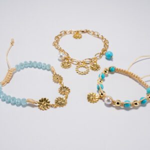 Pulsera Aurora celeste