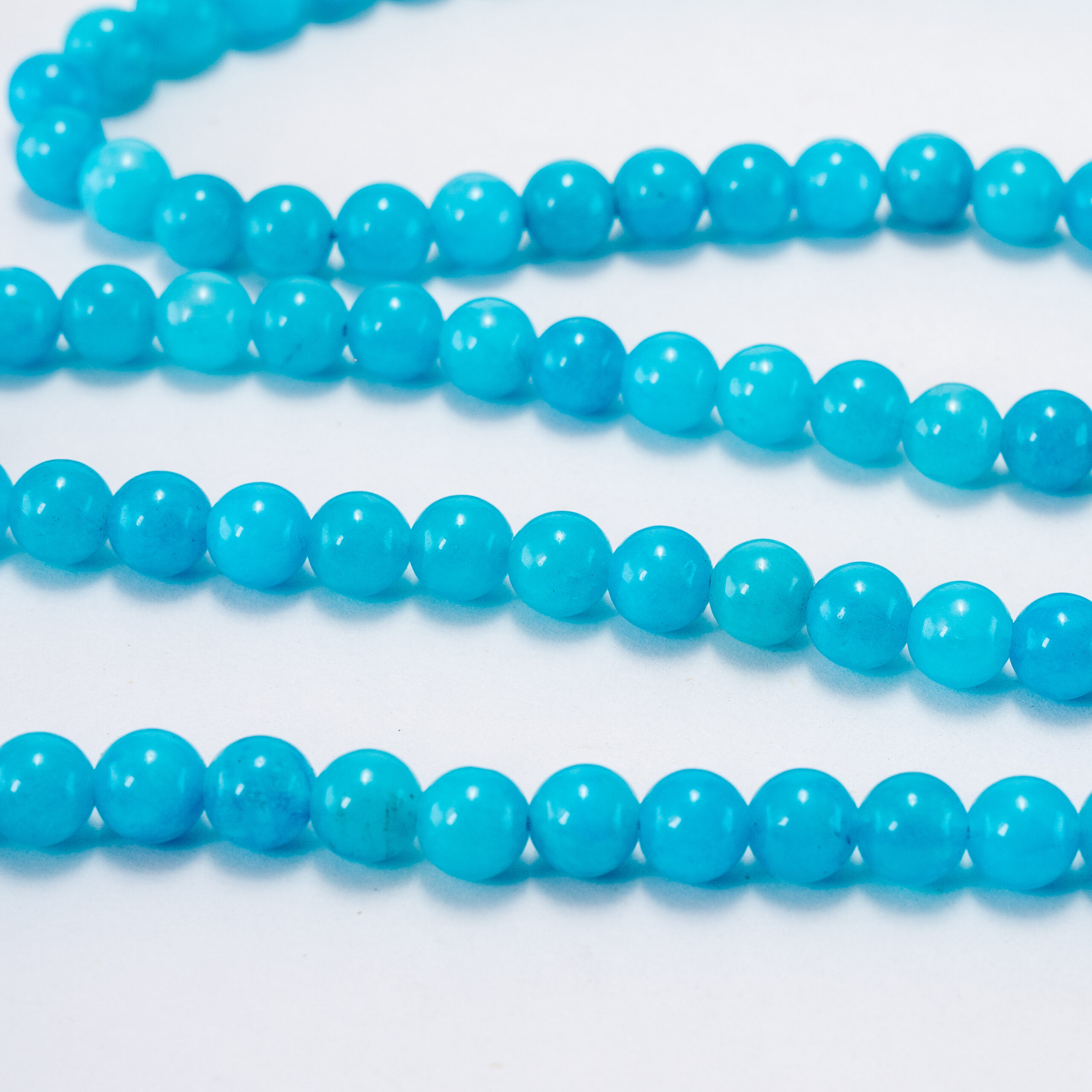 Sarta Ágata azul 8mm