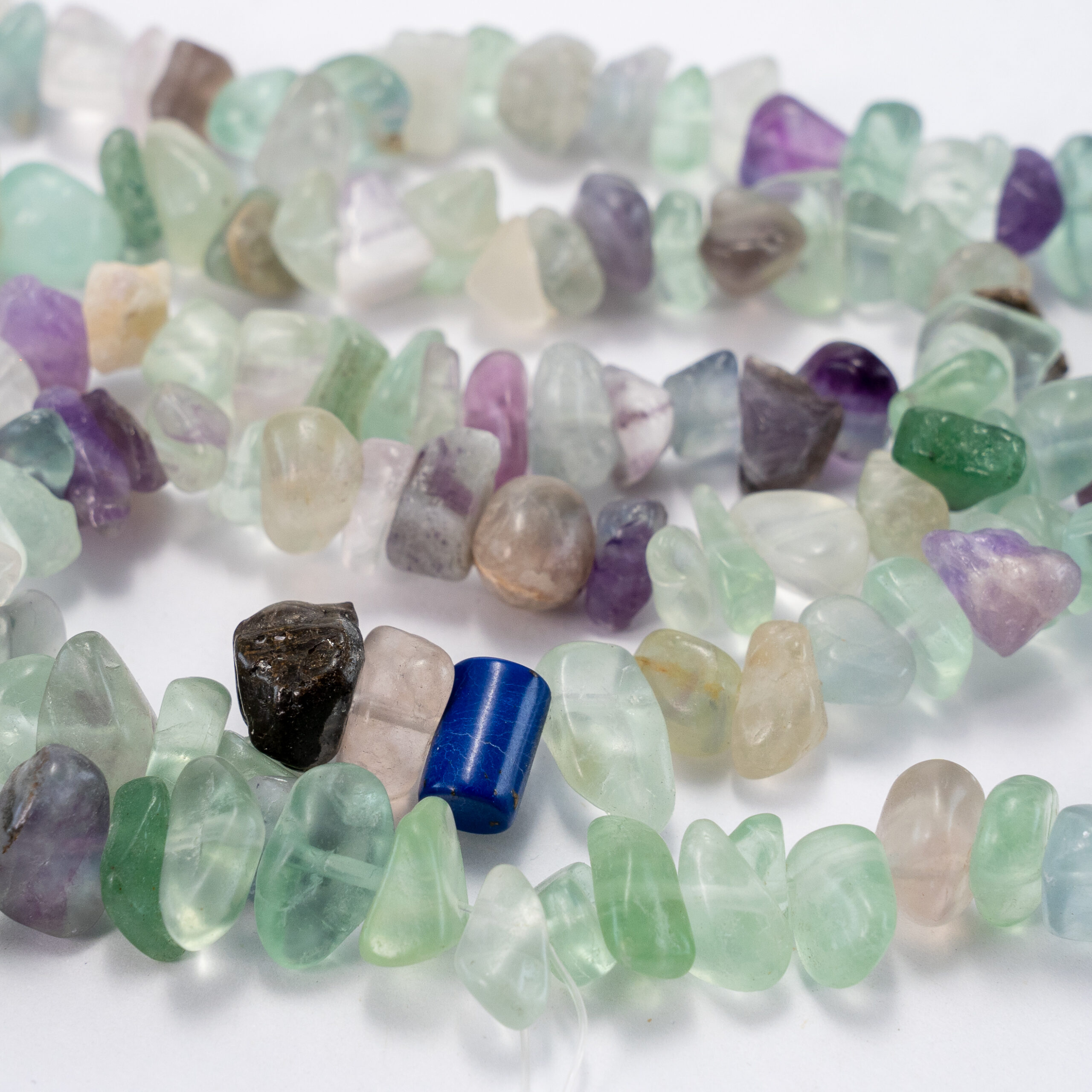 Sarta Fluorita piedra picada grande