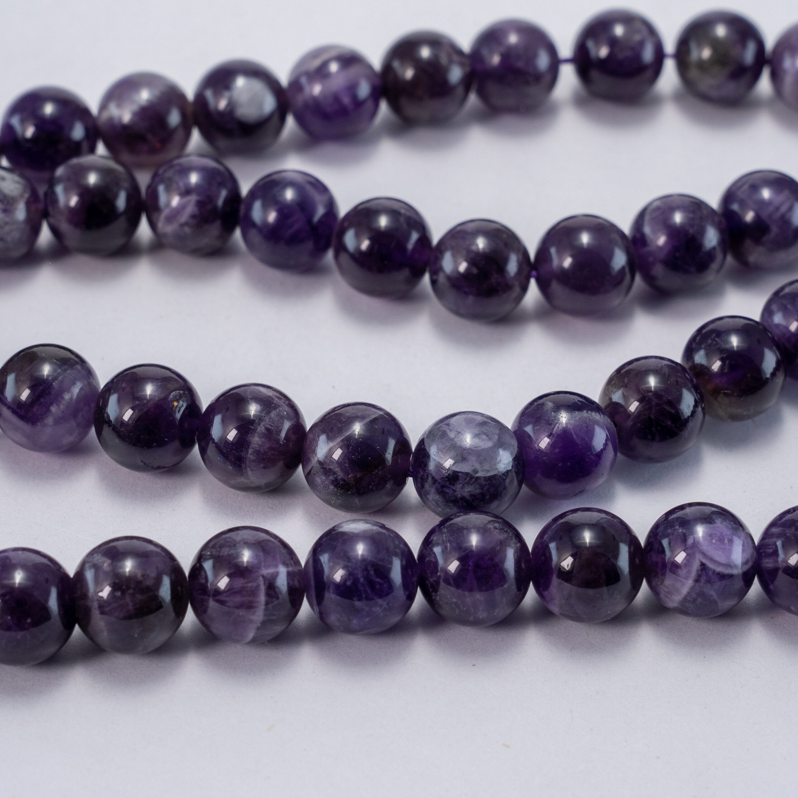 Sarta amatista 8mm
