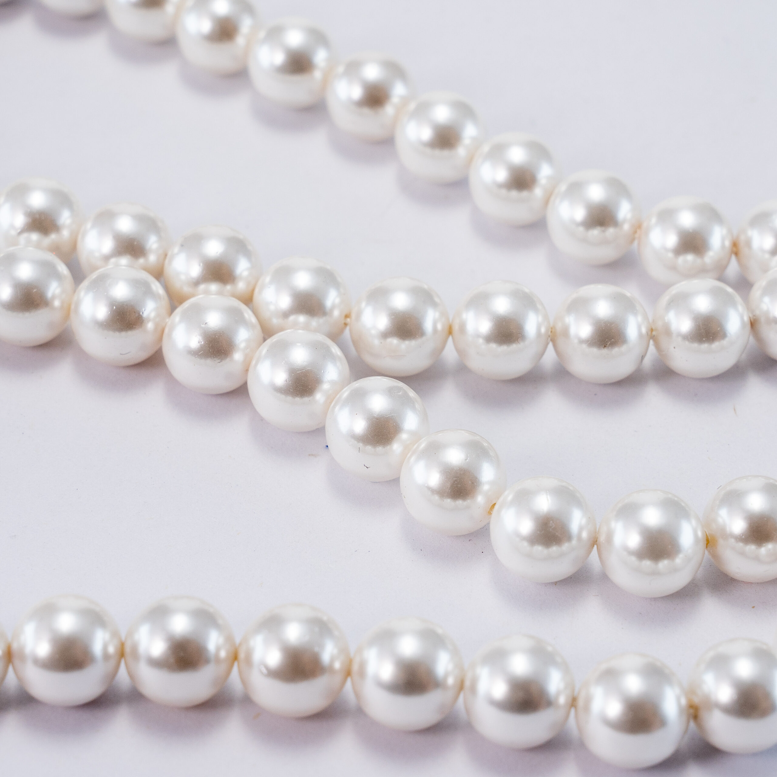 Sarta perla shell 6mm