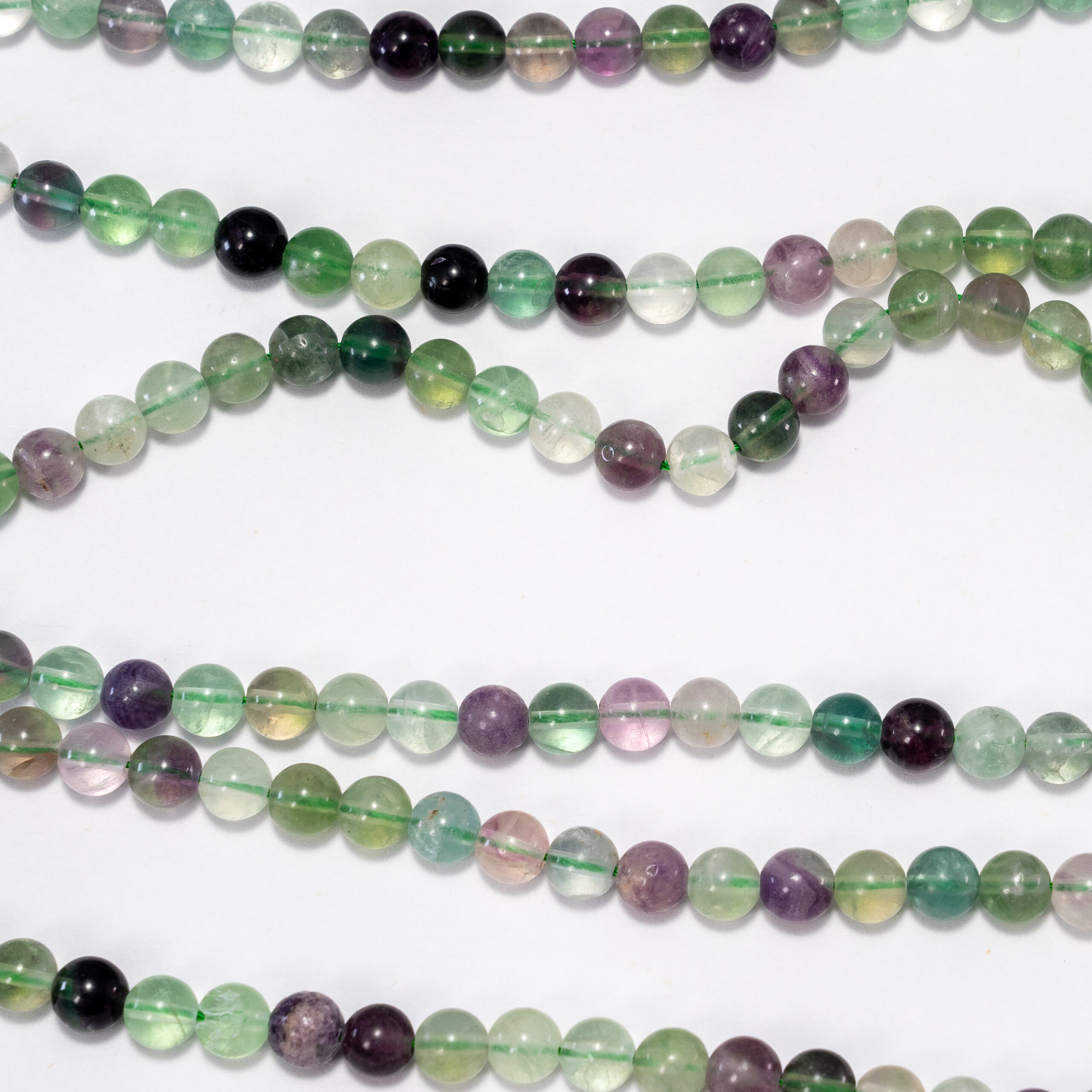 Sarta Fluorita 8mm