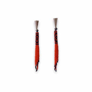 Aretes Miyuki Etni Rojo
