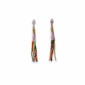Aretes Miyuki Destello Colores