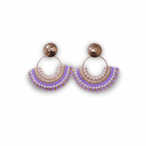 Aretas Mostacilla Aro morado