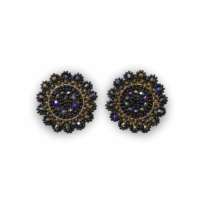 Aretas Mostacilla Flor Mediana Galaxia dorado