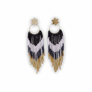 Aretas Mostacilla Iris Negro