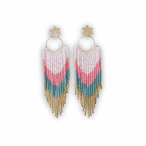 Aretas Mostacilla Iris Rosado