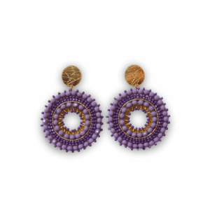 Aretas Mostacilla Mandala arco morado