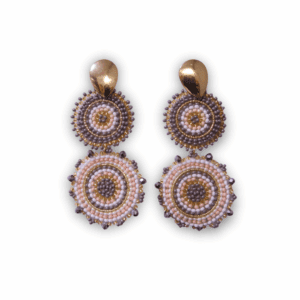 Aretas Mostacilla Místico Salmón gris