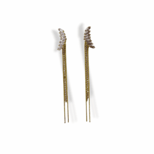 Aretes Rodio Destello fugaz