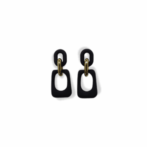 Aretes Rodio Geometría oscura