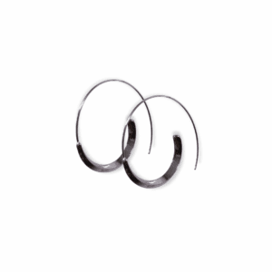 Aretes Rodio Espiral