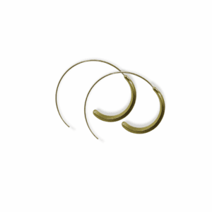 Aretes Rodio Espiral