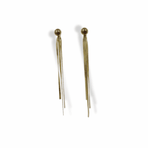 Aretes Rodio Elegancia versatil