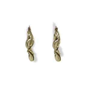 Aretes Rodio Onda chic