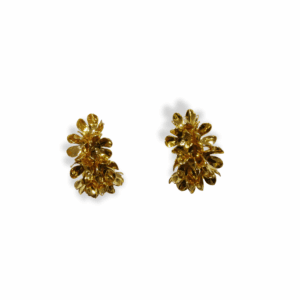 Aretes Rodio Elegancia difusa