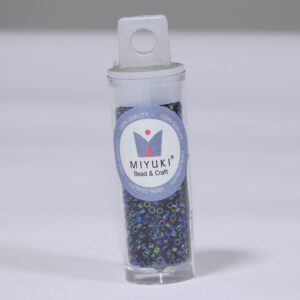 Miyuki delica 11-0 DB0005 black AB x10gr 